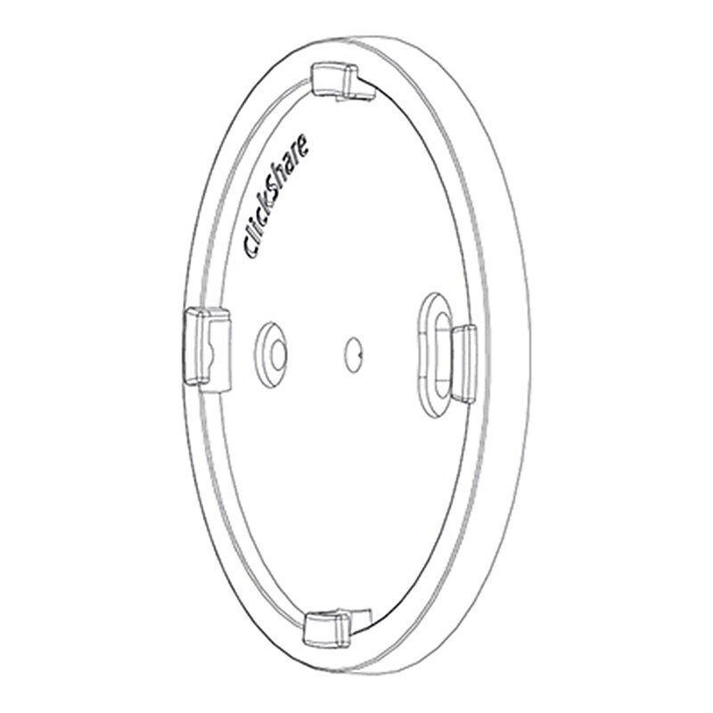 Barco Wall Mounting Kit for C-5, C-10, CX-20, CX-30 (B573071K) image 1