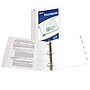 Avery TouchGuard Protection Heavy Duty 1 1/2" 3-Ring View Binders, Slant Ring, White (17142)~#|#~97654274-50B0-4535-A373D83F4CDE2F14_sc7