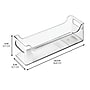 iDESIGN Medium Stackable Plastic Storage Bin, Clear (73430)~#|#~976CEEF9-3479-4916-BB8DC02448C5D4DE_sc7