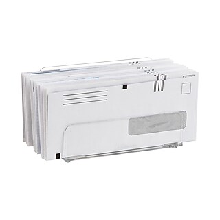 Clear Acrylic, Desk File Sorter, Three 2