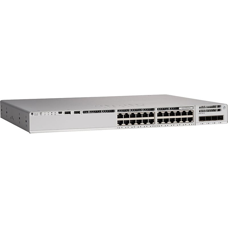 Cisco Catalyst 9200 Series 24-Port Gigabit Ethernet Managed Switch (C9200L-24P-4X-E) image 1