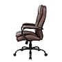Boss LeatherPlus Faux Leather Executive Big & Tall Chair, 400 lb. Capacity, Bomber Brown (B991-BB)~#|#~97759330-91B4-493A-9098E3296BEE3FCD_sc7