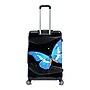 InUSA 28" Hardside Butterfly Suitcase, 4-Wheeled Spinner, TSA Checkpoint Friendly, Black Butterfly (IUAPC00L-BBU)~#|#~977873DB-1734-4F27-91CCFD3C291DC302_sc7