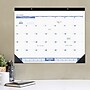 2026 AT-A-GLANCE 21.75" x 17" Monthly Desk Pad Calendar, White/Blue (SW200-00-26)~#|#~97818073-A15E-4680-A0A159A13EDB4CE7_sc7