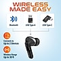 Delton T50 True Wireless Noise Canceling Bluetooth Computer Earbud Headset, Black (DBHT50)~#|#~9781EAF1-012E-441A-AE9B409E703E2C95_sc7
