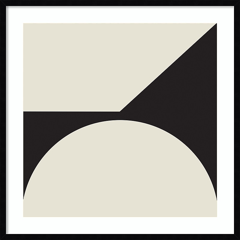 Amanti Art Minimal Max Mod I by The Creative Bunch Studio Wood Framed Wall Art Print, 33" x 33" (A42675531865) image 1