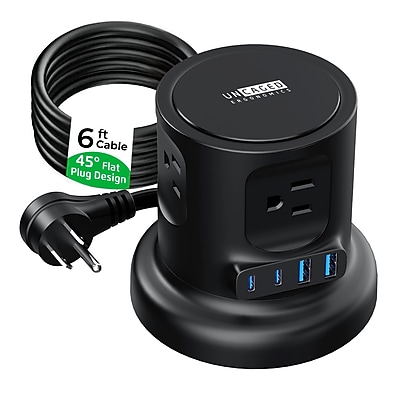 Uncaged Ergonomics Retractable Cube Extension Cord