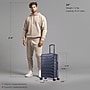 InUSA Trend 24" Hardside Suitcase, 4-Wheeled Spinner, TSA Checkpoint Friendly, Blue (IUTRE00M-BLU)~#|#~978F2E83-66CC-4FDF-A2EB1673FE56D227_sc7