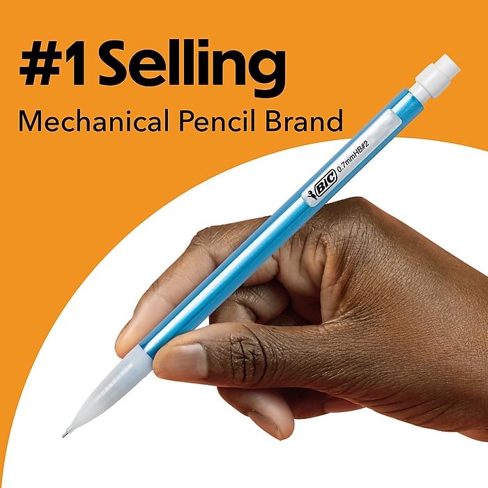 BIC Xtra Variety Pack Mechanical Pencils, Various Tips, #2 Lead