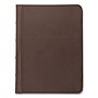 Samsill Vintage Vinyl Portfolio with Zipper Closure, Dark Brown (SAM70836)~#|#~97909391-0AA4-4F3D-811960183EB1B867_sc7