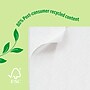 Perk™ Eco Recycled Lunch Napkin, 1-ply, White, 400 Napkins/Pack (CW20179)~#|#~979149E1-C859-4AD4-9AA10EDFB7033FC0_sc7