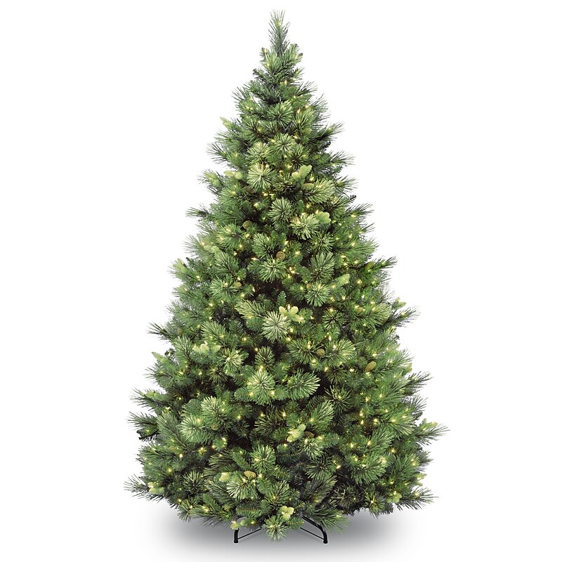 National Tree Company Carolina Pine Artificial Christmas Tree, 7 ft., Clear Lights (CAP3-306-70) image 1
