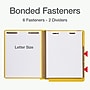 Pendaflex Pressboard Classification Folder, 2-Dividers, 2" Expansion, Letter Size, Yellow, 10/Box (1006949)~#|#~97998CAD-9C0F-4E82-B04A18E42CD376E8_sc7