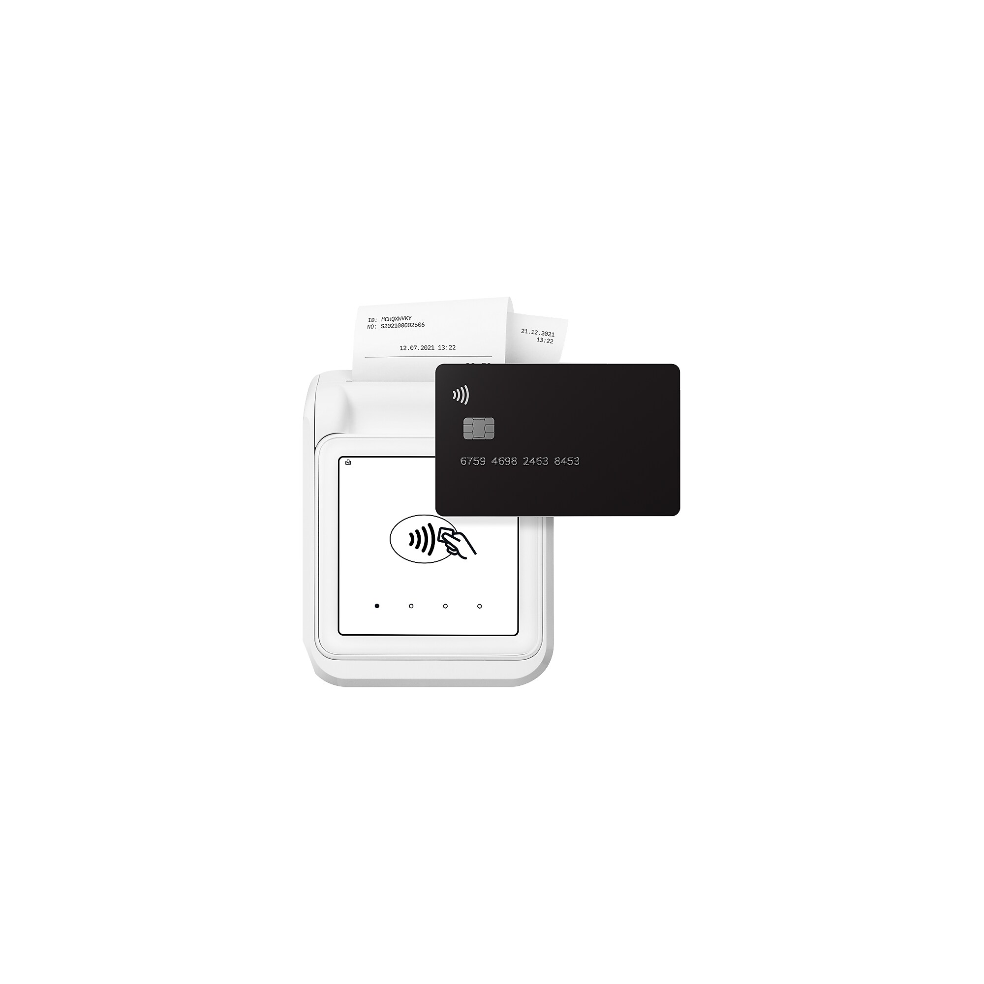 SumUp Solo 815620001 Mobile NFC/EMV Card Reader and Printer Bundle (815620001) Sansujyuku sansujyuku.com