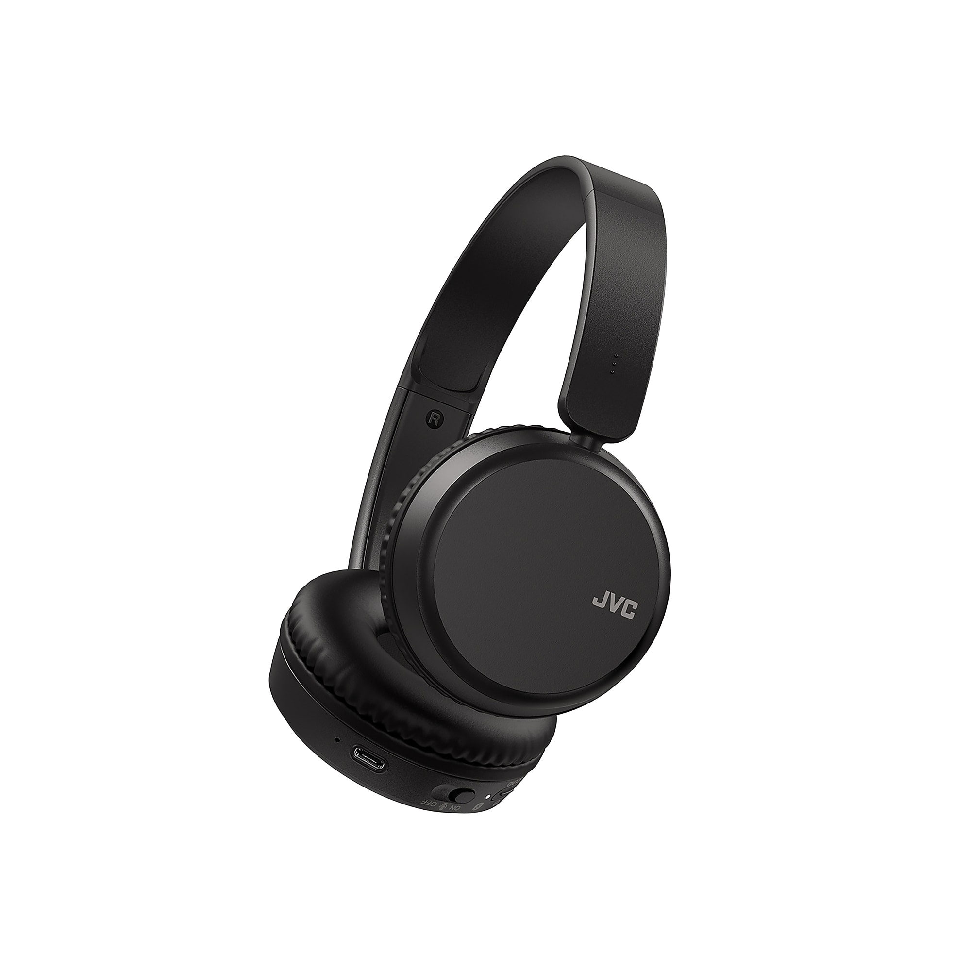 JVC Wireless On-Ear Foldable Headphones, Bluetooth, Black (JVCHAS36WB) Sansujyuku sansujyuku.com