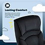 Serta Comfort Classic Ergonomic Velvet Fabric Swivel Executive Chair, Black (CCHR10005D)~#|#~97A37147-2576-46E5-B914482F23F8B84F_sc7