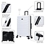 InUSA Trend 34.05" Hardside Suitcase, 4-Wheeled Spinner, TSA Checkpoint Friendly, White (IUTRE00XL-WHI)~#|#~97A6308E-610C-4C53-A0D201315029B63F_sc7