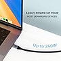 Satechi USB4 V2 Pro 3.59' USB-C Data & Power Cable, Male to Male, Black (ST-YU4120K)~#|#~97A73101-04BD-4179-8017014E25936B39_sc7