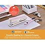 Bostitch Office Titan Heavy Duty Desktop Stapler, 50-Sheet Capacity, Staples Included, White/Purple (B615-WHP-VP)~#|#~97AB5A03-A363-4B7C-8C303D23E023961F_sc7
