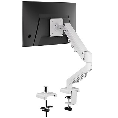 FlexiSpot MA1 Single Adjustable Arm, Up to 32″ Monitor, White (MA1W-S-DP) Sansujyuku sansujyuku.com