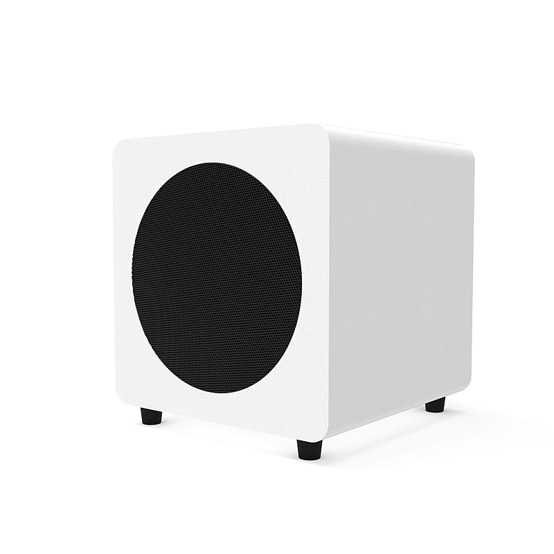 Kanto SUB8 KTSUB8VMW 300W Indoor Subwoofer Speaker, Matte White image 1