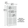 Sauder Select 70"H 5-Shelf Bookcase, Estate Black (426412)~#|#~97BCDE41-47C6-4BD4-B6880E7E806C16E8_sc7