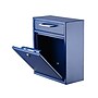 AdirOffice Steel Indoor/Outdoor Interoffice Drop Box Mailbox, Medium, Blue (631-05-BLU-PKG)~#|#~97BD6EF2-EB51-4F39-A08DCB6416ACB4FF_sc7