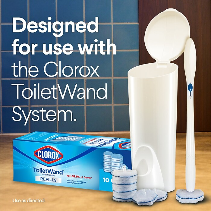 Clorox ToiletWand Disinfecting Refills, 20/Pack (31049) | Staples