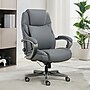 La-Z-Boy Niall AIR Lumbar Pro+ Ergonomic Vegan Leather Executive Big & Tall Chair, 400 lb. Capacity, Cool Gray (60114-CGRY)~#|#~97BF528C-2D98-4BAB-90A84CF21522AD68_sc7