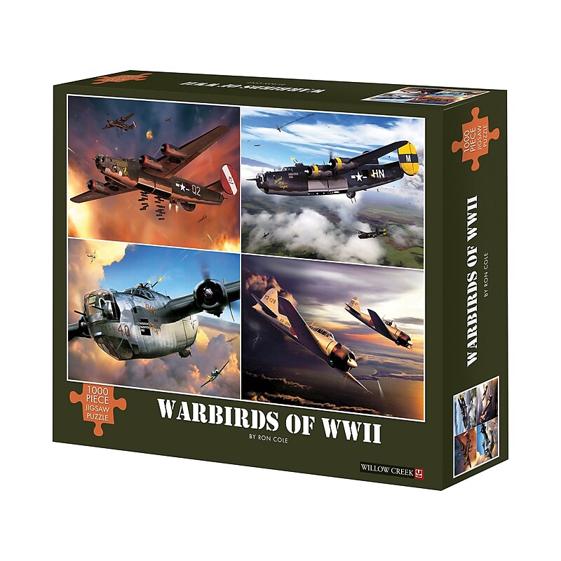 Willow Creek Warbirds Of WWII 1000-Piece Jigsaw Puzzle (49366) image 1