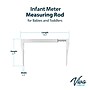 Viva Comfort  Mechanical Medical Baby Height Scale, White (ADIME904-10)~#|#~97CC0756-C1FB-4C97-91A30F3DA41960A7_sc7