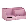 Staples 7-Compartment Plastic Desk Organizer, Dusty Pink (ST63870)~#|#~97D2888E-99C9-48D1-8D177FB135CD9980_sc7