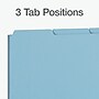 Pendaflex Blank Index File Guide, Letter, Blue, 100/Box (PN203)~#|#~97D2FB1A-2A8B-4076-ABFBD320E7C590DC_sc7