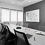 TRU RED™ Magnetic Porcelain Dry Erase Board, Gunmetal Frame, 6' x 4' (TR61187)~#|#~97D3F08F-9CAC-4DC5-9F710FAE1AA315ED_sc7
