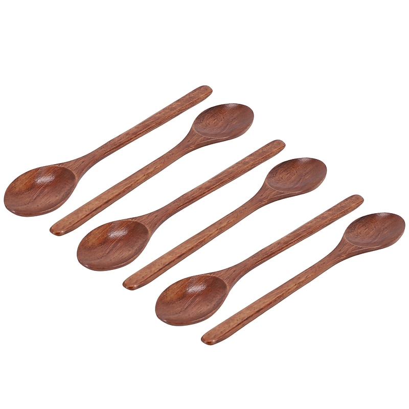 MegaChef 935122159M  Acacia Wood Spoon Set image 1