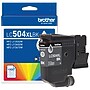Brother LC504XL Black High Yield Ink Cartridge, Prints up to 1,500 Pages (LC504XLBK)~#|#~97D77197-9D40-41AB-8CB90E1D1E394194_sc7