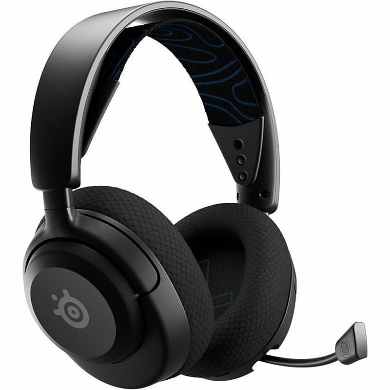 SteelSeries Arctis Nova 5P Wireless Noise Canceling Bluetooth Stereo Gaming Headset, USB-C, PlayStation Certified, Black (61673) image 1