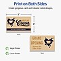Avery Integrated Cards, 3" x 5", Matte Kraft Brown, 30/Pack (95337)~#|#~97DE5638-B889-46D3-82BDDFBDC7797F3E_sc7