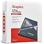 Staples 2" 3-Ring View Binder, D-Ring, White (55411/26444)~#|#~97DF2D9C-7438-438B-A14B11B6F399B015_sc7