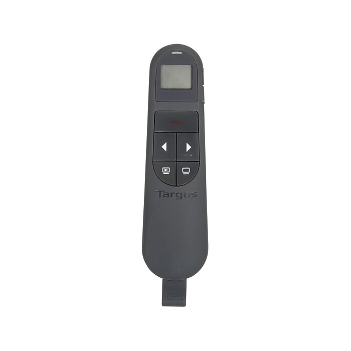 Targus Dual-Mode Laser Presenter with Laser Pointer, Black