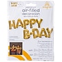 Party City (Air-Filled) Happy B-Day Foil Balloon Letter Banner, White Gold, 2/Pack (AM4467531-NS)~#|#~97E9737C-ACB8-431D-878F918E52AD250B_sc7