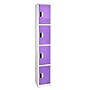AdirOffice 72"H 4-Tier Purple Storage Locker (ADI629-204-PUR-DL)~#|#~97EE9896-A2A1-4AB0-9DB309DCA6686119_sc7