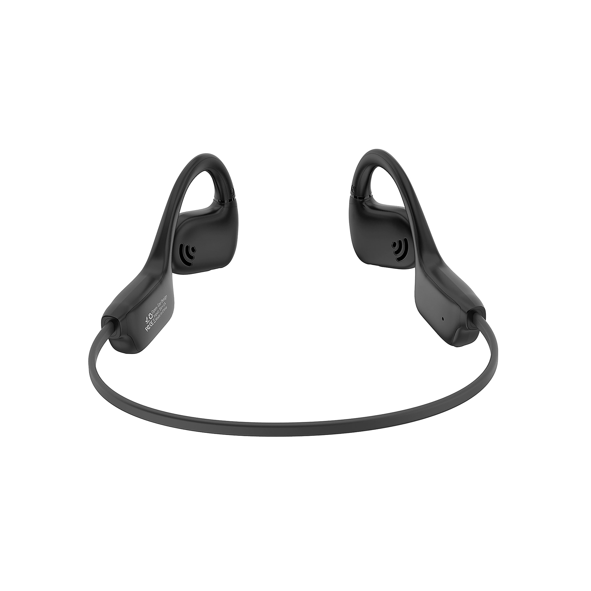 OPN Sound Aperto Wireless Open-Ear Neckband Headphones with Microphone, Bluetooth, Black (OS1000DA) Sansujyuku sansujyuku.com