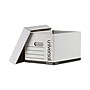Universal Extra-Strength Storage Box, Letter/Legal Size, White, Stacking Strength 1,500 lbs., 12/Ct~#|#~97F0616E-A3CB-4C88-8FCA7C1B195353CD_sc7