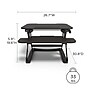 Union & Scale™ FlexFit™ 27" Manual Adjustable Desk Converter, Black (UN44901-CC)~#|#~97F93A98-3121-40D6-891F76D3B6F2CF9E_sc7