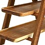 MegaChef Ladder Tray Set, Brown, 3 Tier, 4 Pieces (935122162M)~#|#~97F943E0-FF7B-43F6-A70C37937A0A6279_sc7