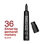 Staples Duramark Tank Marker, Chisel Tip, Black, 36/Pack (ST62928)~#|#~97F99B0B-32A1-4C51-969C2E4A4202A21E_sc7