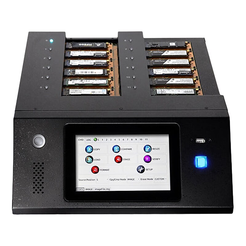 Kanguru Clone 1:4 M.2 NVMe SSD Duplicator, PCIe (KCLONE-4NVME) image 1