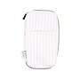 The Happy Planner Peachy Stripes Faux Leather Zipper Pencil Pouch, White/Peach (AF1AZP-003)~#|#~97FB5215-128C-43A3-A9F22C1EEF99BDBC_sc7