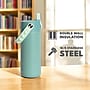 Elemental Core Pop Stainless Steel Double Wall Insulated Water Bottle, 18 oz., Sage (EBC18SG17P)~#|#~97FBE324-DF96-4505-BEF1E12F727986A3_sc7